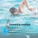 4 Pairs Silicone Earplugs for Sleeping, Swimming, Snoring - Noise Cancelling & Comfortable (Black, Light Blue, Orange, Pink) - Buy Online on GoSupps.com