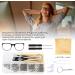 Eyeglass Repair Tool with Screws Silicone Nose Pad Tweezer Eyeglass Repair Tool Glasses Tightening Kits Easy to Use - Buy Online on GoSupps.com