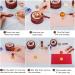 Yagugu Wax Stamps for Letter Sealing: 2Pcs Style Wax Stamp Sealer Seal Monogram Initial A Kit for Thanksgiving Christmas Halloween Wedding Invitations Party Envelope Alphabet Signatures Stamper Gift - Buy Online on GoSupps.com