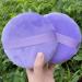 Purple Powder Puff for Loose Powder | Super Large Ultra-Soft Fluffy Makeup Applicator Perfect for Body & Face - Buy Online on GoSupps.com