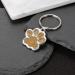 Custom Engraved Dog & Cat ID Tags - Gold Paw Print Motif | International Shipping - Buy Online on GoSupps.com