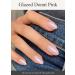 Buy Semi Cured Gel Nail Strips - Glazed Donut Pink | 20 PCS Pearl Chrome Gel Nail Stickers | UV Light Compatible | Salon Quality & Easy Application - Buy Online on GoSupps.com