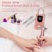 Delanie Nail Drill 35000 RPM Electric Nail Files Rechargeable Portable E File Kit with 6 Drill Bits for Acrylic Nails and Gel Nails UK Plug(Pink) - Buy Online on GoSupps.com