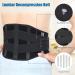 Back Brace for Lower Back Relief - Lower Back Brace for Scoliosis Disc Herniation Heavy Lifting Adjustable Back Support Belt with 5 Stays Lumbar Support Belt for Men & Women (Waist 37"-43 ) L/XL(37"- 43") - Buy Online on GoSupps.com