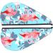Floral Flamingo Microfiber Hair Towel | Soft Super Absorbent Quick-Dry Wrap for Long Curly and Thick Hair - International Shipping - Buy Online on GoSupps.com