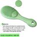Mocarheri 3PC Baby Hairbrush Set for Newborns & Toddlers | Natural Soft Goat Bristle | Ideal for Cradle Cap | Light Green - Buy Online on GoSupps.com