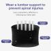 Waist Support Belt | Adjustable Lower Back Support Lumbar Wrap | Lightweight Workout Back Brace Waist Supports for Outdoor Activities Black L - Buy Online on GoSupps.com