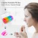 Zoksi Weekly Pill Organizer 2 Times a Day Rainbow 7 Day AM PM Pill Box - Buy Online on GoSupps.com