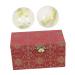 Kombiuda 1 set of gymnastics ball Hand leisure ball gifts for old men gift for an old man balls chinese gift marble-fitness coach Stressbauer Lantian Jade Older