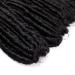 12 Inch Goddess Faux Locs Crochet Hair - 6 Packs Synthetic Braids with Curly Ends for Black Women (1B) - Buy Online on GoSupps.com