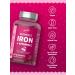 PINK Iron Gummies for Women - 60 Gummies - Buy Online on GoSupps.com