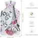 Eiffel Tower Hot Water Bottle with Plush Cover - Hand Warmer for Adults & Kids | 26.5x15.3cm - International Shipping Available - Buy Online on GoSupps.com