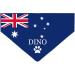 Personalized Dog Hollow - Triangular Cloth for Pets | Football Sports & Olympic Games | Australia Flag Design - Buy Online on GoSupps.com
