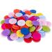 100 Pack 1 Inch Flatback Sewing Buttons for Arts, Crafts, Fashion Clothing - DIY Projects, Assorted Colors - Buy Online on GoSupps.com