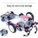 Wheelchair for Dogs Back Legs Adjustable Dog Wheelchair Handicapped Hind Legs Pet Rehabilitation Cart Portable Dog Mobility Wheelchair for Small Cats/Dogs (C : White S : 3XS) 3XS White - Buy Online on GoSupps.com
