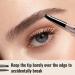 iMethod Eyebrow Pencil and Brow Brush - 2 Pencils & 1 Brush for Natural, Long-lasting, Waterproof Dark Brown Eyebrow Makeup - Buy Online on GoSupps.com
