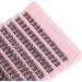 Individual Lashes DIY Synthetic Fibre Individual Lashes Cluster Thick Strong Adhesive for Makeup (DIY-SET-002) - Buy Online on GoSupps.com