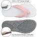 Women's Orthotic Flip Flops for Plantar Fasciitis Relief - Pink, Size 6.5 - Buy Online on GoSupps.com