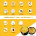 24K Gold Under Eye Patches - 70PCS for Dark Circles Puffiness & Wrinkles - Eye Gel Masks for Men & Women - Effective Puffy Eyes Treatment - Buy Online on GoSupps.com