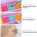 Vibrant Fluorescent Rainbow Face & Body Paint Palette - Water Activated, Highly Pigmented Makeup with Brush (01) - Buy Online on GoSupps.com
