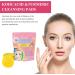 Neyeau Kojic Acid and Turmeric Pads 80 Pieces Turmeric Kojic Acid Pads Suitable for Unclogging Pores and Balancing Skin Oil and Water Belt Face Wash Wristband 2 Pieces - Buy Online on GoSupps.com