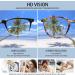 Cojwis 5-Pack Classic Reading Glasses for Men & Women - Comfortable Rectangular Optical Aid Springs Hinge 1.75x Magnification 5 Colors - Buy Online on GoSupps.com