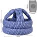 Baby Head Protector & Knee Pads Set | Safety Helmet for Crawling & Walking | Age 6-36 Months | Blue DOT Design - Buy Online on GoSupps.com