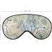 Floral Sleep Mask for Men and Women - Adjustable Strap, Blocks Light for Night Travel and Nap - Buy Online on GoSupps.com