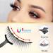 Anghie Magnetic Eyelashes Kit with Liners - 10 Pairs 3D False Lashes | Reusable, No Glue Needed | Includes Tweezers Applicator | Strong Magnetic Eyeliner (5pcs) - Buy Online on GoSupps.com