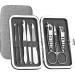 Nail Clippers Set 8 Pieces Set Kit Ergonomic Precise Versatile for Home and Salon Use Nail Care Essentials Manicure Trending Nail Care kit(Ash) - Buy Online on GoSupps.com