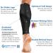 Zengear Calf Support Compression Sleeves - Pair for Men & Women | 20-30mmHg Class 2 Running Shin Splints Brace | Footless Leg Socks for Muscle Pain Relief (S-M Black) - Buy Online on GoSupps.com