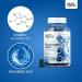 Organic Hyaluronic Acid Gummies with Vitamin C - Skin Hydration & Glow, Reduce Wrinkles & Pigmentation - 60 Chews - Buy Online on GoSupps.com