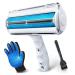 Ourtop 2.0 Animal hair remover lint roller lint brush for dog hair cat hair reusable lint bush lint roll for pet hair effective for furniture bed linen couch and more white