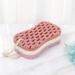 KECUCO 3 Pcs Bath Sponge Set - Loofah Body Scrubber for Men, Women & Kids - Large Size Shower Sponge for Body Wash - 3 Colors - Bathing Accessories - Buy Online on GoSupps.com