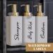 Akalin Refillable Shampoo and Conditioner Bottles 16oz White and Gold Soap Dispenser Bathroom Shampoo and Conditioner Dispenser for Bathroom Lotion Body Wash Massage Oils (White) 3pcs 500ml Gold Pump Bottles - White - Buy Online on GoSupps.com