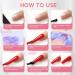 PEACECOLOR Gel Top Coat and Base Coat Set with Matte Top Coat Soak-Off Gel Nail Polish Matte Shine Finish Long Lasting Nail Art Manicure Pedicure for Salon & Home Use Clear - Buy Online on GoSupps.com