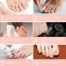 French False Toenails Tips Set Acrylic Press on Toe Nails Full Cover Short Fake Toe Nails Nude Short Fake Toe Nails with Glue Sticker Stick on Nails for Toe for Women and Girls Fashion Nail Tips - Buy Online on GoSupps.com