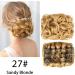 Messy Bun Hair Piece for Women Messy Bun Scrunchie Chignon Hairpiece Synthetic Hair Pieces Curly Chignon Bun Extension Combs in Messy Bun Hair Piece for Women Fake Hair Accessories for Women Girls 0403 - Buy Online on GoSupps.com