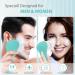 Rechargeable Facial Cleansing Spin Brush Set - 4 Exfoliating Brush Heads | Waterproof Face Spa System by CLSEVXY - Gentle Exfoliation & Deep Scrubbing - Buy Online on GoSupps.com