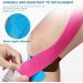 Buy Kinesiology Tape Rolls - Waterproof & Elastic Skin-Friendly Muscle Tights for Sports (5m x 5cm) - Ideal for Knees Shoulders & Elbows - Fast International Shipping - Buy Online on GoSupps.com
