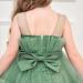 Miipat Baby Girl Tulle Princess Party Dress with Headband - Green (6-7 Years) - Buy Online on GoSupps.com