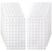 Self Adhesive Dots  1056pcs(528 Pairs) 0.59  Diameter White Sticky dots  Hook & Loop dots with Strong Adhesive  Sticky Back Coins Tapes 15mm for Classroom  Office  Home 0.59 -1056Pcs
