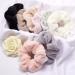 8-Piece Microfiber Towel Scrunchies for Hair Drying - Soft & Thick Ponytail Holder Hair Ties for Wet/Dry Hair - Buy Online on GoSupps.com