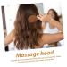 Healeeved 4-Part Wooden Ridge Comb Set for Curly Hair - Antistatic Head Massaging Design 12x8.3cm | Ideal for Reducing Hair Pimples & Curing Curly Hair Issues - Buy Online on GoSupps.com