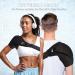 WiKSite Adjustable Shoulder Bandage | Pressure Cushion Arm Immobilizer for Stability & Relaxation | Shoulder Support for Men & Women - International Shipping Available - Buy Online on GoSupps.com