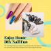 Beetles Nail Foil Glue Kit - 15ML 2 Bottles Transfer Gel with 20PCS Holographic Flower Stickers - Nail Foil Transfer Set for Manicure Art - LED Lamp Required - Soak Off Formula - Buy Online on GoSupps.com