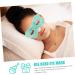 Beavorty Soft Cold and Hot Compress Mask Beauty Eye Cover Reusable Gel Eye Mask Ice Eye Mask Half Face Mask for Women Light Green - Buy Online on GoSupps.com
