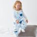 Duomiaomiao 2.5 TOG Baby Sleeping Bag with Legs | Unisex 100% Cotton Wearable Blanket | Winter Sleep Sack for Toddlers 3-4 Years | 95cm Length | Elephant Jungle Design - Buy Online on GoSupps.com