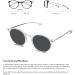 Nooz Prescription Sunglasses for Men & Women - Ultra-Protective Category 3 - Cruz Collection +1.5 Crystal - Buy Online on GoSupps.com