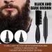 Dark Brown Beard Pencil Filler for Men - Waterproof & Sweatproof - Natural Coverage Mustache Kit for Thickening & Styling - Buy Online on GoSupps.com